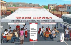 Laboratório de Análises Clínicas da CVCV participa em Feira de Saúde em Achada São Filipe