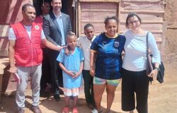 Embaixadora da Alemanha acompanha resposta à Tempestade ERIN